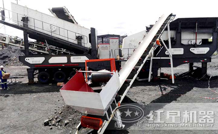 車載移動式打砂機(jī)客戶現(xiàn)場